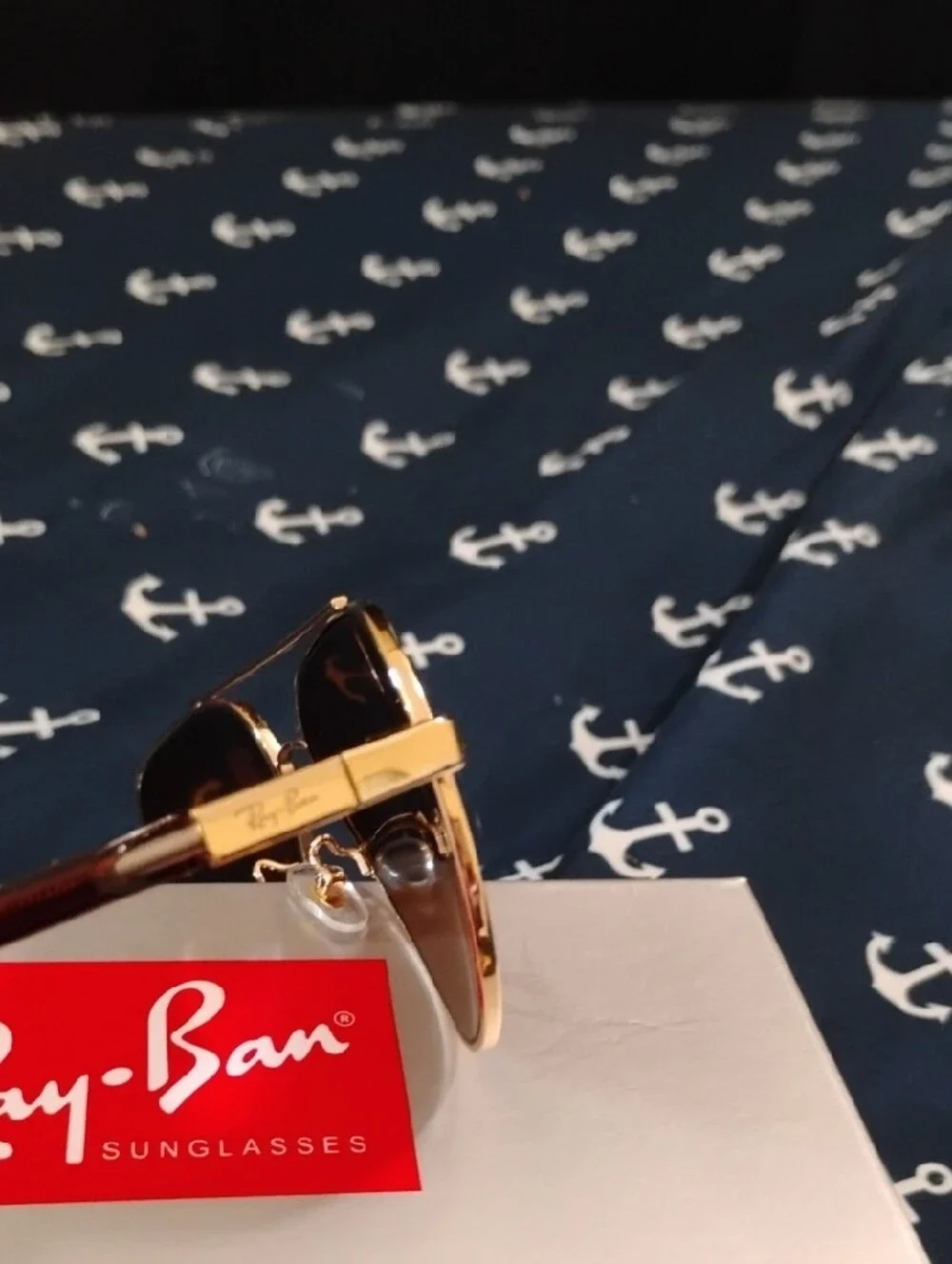 O.B.O.,American Made !!Tortoiseshell Sunglasses with Gold Accents